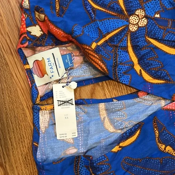 Farm Rio x Anthropologie Tropical Jumpsuit Size XS NWT - Picture 16 of 17